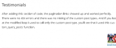 FP Testimonials screenshot 4