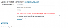Free Website Monitoring screenshot 1