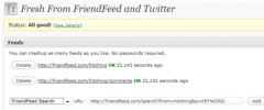 Fresh From FriendFeed and Twitter screenshot 2