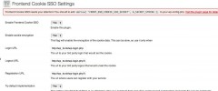 FrontEnd Cookie SSO screenshot 1