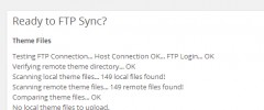 FTP Sync - Theme, Media & Plugin Files screenshot 2