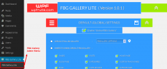 Full width Background Gallery screenshot 1