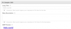 FV Simpler SEO screenshot 1