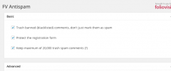 FV Antispam screenshot 1