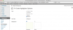 FV Code Highlighter screenshot 1