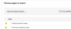 GatherContent Import screenshot 1