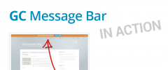 GC Message Bar screenshot 2
