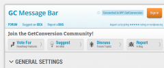 GC Message Bar screenshot 3