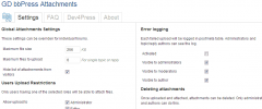 GD bbPress Attachments screenshot 1