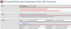 GD Custom Posts And Taxonomies Tools screenshot 3