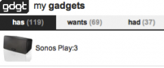 gdgt gadget list widget screenshot 1