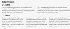 Genesis Easy Columns screenshot 2
