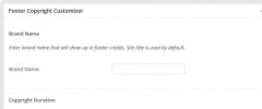Genesis Footer Builder screenshot 1