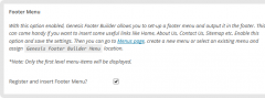 Genesis Footer Builder screenshot 3