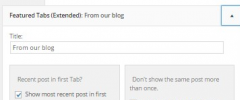 Genesis Tabs Extended screenshot 1