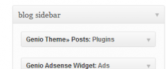 Genio Adsense Widget screenshot 1