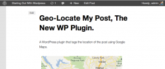 Geolocate My Posts screenshot 1