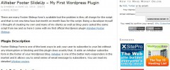 GetResponse Footer SlideUp screenshot 1