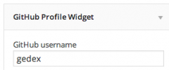 GitHub Profile Widget screenshot 3