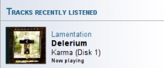 gLastFM screenshot 2