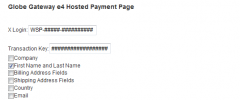 Global Gateway e4 | Hosted Payment Page | screenshot 5