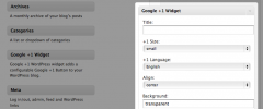 Google +1 Button screenshot 2
