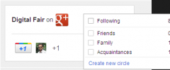 Google Add to Circle screenshot 5
