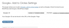 Google+ Add to Circles screenshot 1