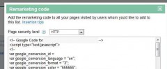 Google AdWords Remarketing screenshot 1