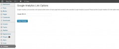 Google Analytics Link (GAL) screenshot 1
