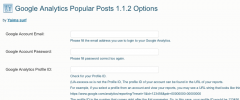 Google Analytics Popular Posts screenshot 2