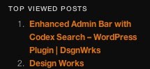 Google Analytics Top Content Widget screenshot 2