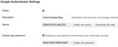 Google Authenticator screenshot 2
