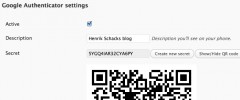 Google Authenticator screenshot 3