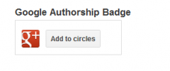 Google Authorship screenshot 1