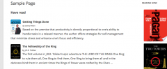 Google Bookshelves screenshot 1