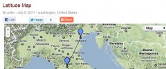 Google Latitude History screenshot 1