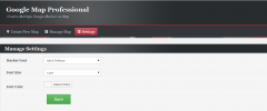 Wordpress Google Map Professional (Map In Your Language) screenshot 3