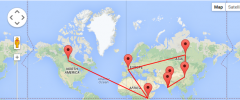 Google Maps Route Plugin screenshot 1