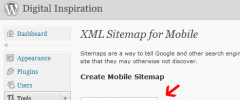 Google XML Sitemap for Mobile screenshot 1