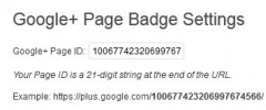 Google+ Page Badge screenshot 1