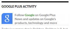 Google Plus Activity screenshot 1