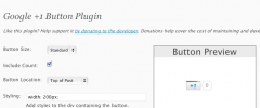 Google Plus One Button screenshot 1