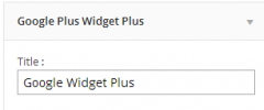 Google Plus Widget Plus screenshot 2
