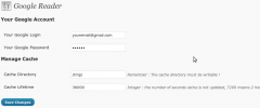 Google Reader screenshot 1