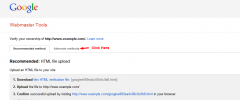 Google Site Verification plugin using Meta Tag screenshot 2