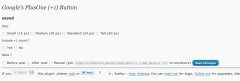 Google's PlusOne (+1) Button screenshot 1
