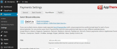 GoUrl AppThemes - Bitcoin Payments for Classipress, Vantage, JobRoller, etc screenshot 1