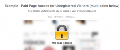 GoUrl Bitcoin Payment Gateway & Paid Downloads & Membership screenshot 7
