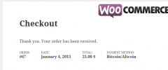 GoUrl WooCommerce - Bitcoin Altcoin Payment Gateway Addon screenshot 3